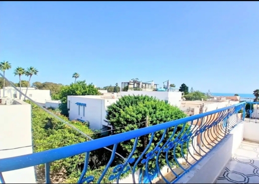 Appartement S+2 vue mer à Carthage-Salambo