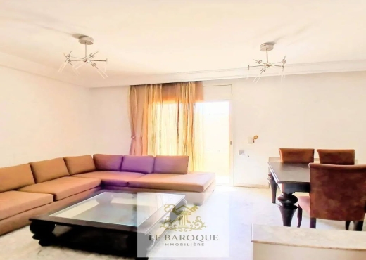 À louer Appart S+2 meublé Route La Marsa