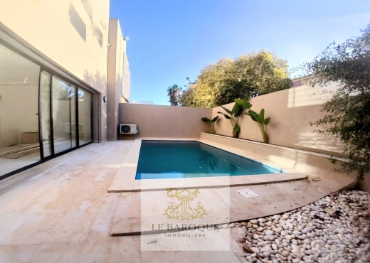 Villa Neuve S+4 avec Piscine à - Bien immobilier à {"id":23,"country_id":219,"name":"TUNIS","slug":"tunis"} - Image 3 - Agence Immobilière New Way