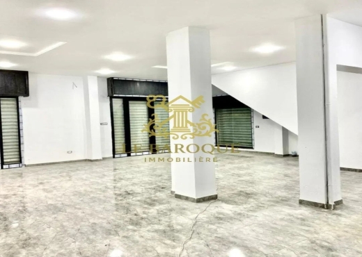 À Louer : Local commercial 70 m² Le Kram - Bien immobilier à {"id":23,"country_id":219,"name":"TUNIS","slug":"tunis"} - Agence Immobilière le baroque