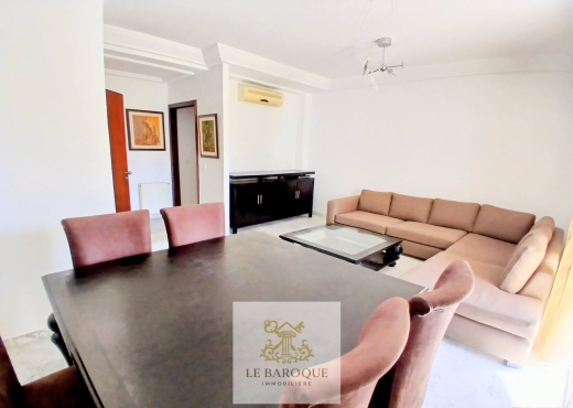 À louer un bel appartement s+2 meublé à la Route - Bien immobilier à {"id":23,"country_id":219,"name":"TUNIS","slug":"tunis"} - Image 2 - Agence Immobilière New Way